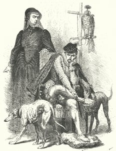 Rei Carlos IX de França e sua mãe, Catherine de