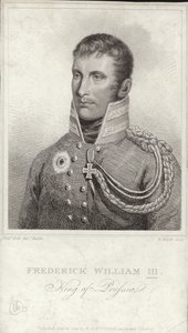Rei Frederico Guilherme III da Prússia de German School
