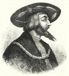 Rei Luís II da Hungria (gravura) de German School