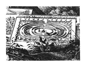 Labirinto em Heidelberg, Hortus Palatinus de German School