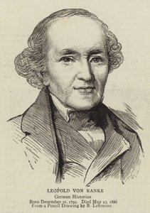 Leopold von Ranke (gravura) de German School