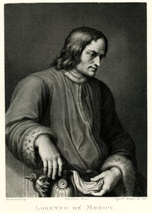 Lorenzo de Medici, 1884-90 (fototipo) de German School