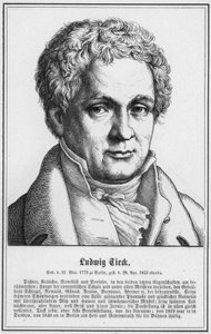 Ludwig Tieck (gravura) de German School