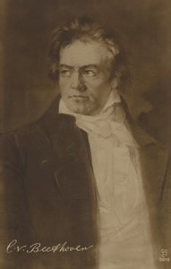 Ludwig van Beethoven, compositor e pianista alemão (1770-1827) de German School