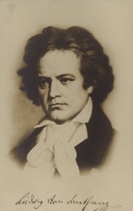 Ludwig van Beethoven, compositor e pianista alemão (1770-1827) de German School