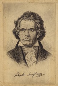 Ludwig van Beethoven, compositor e pianista alemão (1770-1827) de German School