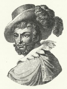 Luis de Camoes, poeta português (gravura) de German School