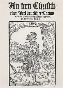 Manifesto de Martinho Lutero à Nobreza Cristã da Nação Alemã, Estrasburgo, 1520