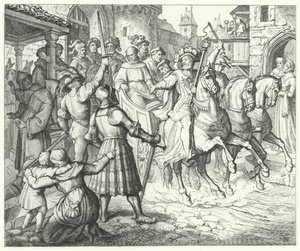 Recepção de Martin Luthers em Worms, 1521 de German School