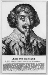 Martin Opik von Boberfeld (gravura) de German School