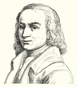 Matthias Claudius, poeta e jornalista alemão (gravura) de German School