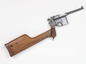 Mauser C96 7,63 mm pistola de German School