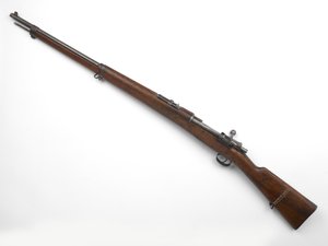 Mauser M1896 7,92 mm espingarda de acção de parafuso 1896 utilizada pelo General Louis Botha de German School
