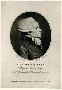 Maximilien Marie Isidore de Robespierre de German School