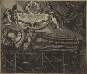 Memorial de Sophie, filha de Sophie of Solms-Laubach de German School