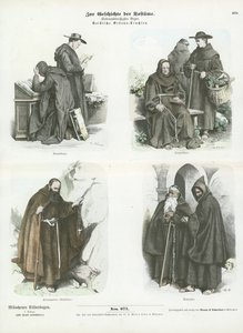 Roupas masculinas de ordens religiosas cristãs