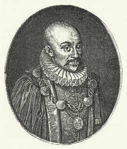 Michel de Montaigne, filósofo francês (gravura) de German School