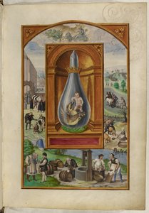 Ms Harley 3469, f.23 Criança e dragão em frasco, o Quarto Tratado, de 