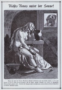 Nada de novo debaixo do Sol! (litho) de German School