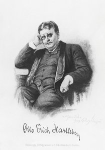 Otto Erich Hartleben (gravura) de German School