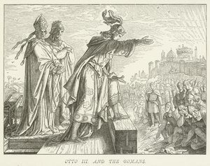 Otto III e os romanos de German School