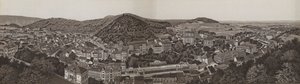Panorama de Karlovy Vary (litho) de German School