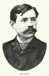 Paul Bourget, romancista francês (litho) de German School