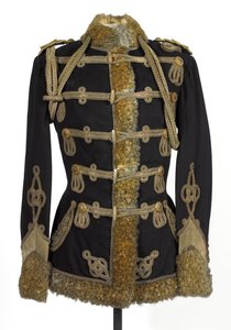 Pelisse, 3º Zieten Hussars, HRH O Duque de Connaught, pré-1914 (pelisse) de German School