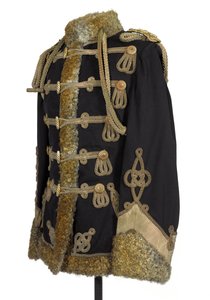 Pelisse, 3º Zieten Hussars, HRH O Duque de Connaught, pré-1914 (pelisse) de German School