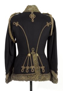Pelisse, 3º Zieten Hussars, HRH O Duque de Connaught, pré-1914 (pelisse) de German School