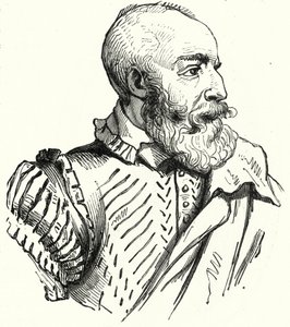 Petrus Ramus, humanista e lógico francês morto no massacre do dia de São Bartolomeu (gravura) de German School