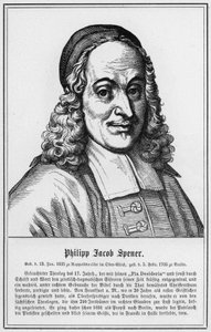 Philipp Jacob Spener (gravura) de German School