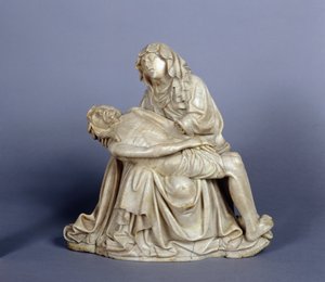 Pieta, c.1430 (alabastro) de German School