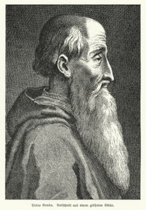Pietro Bembo, estudioso italiano, poeta, cardeal e membro do Knights Hospitaller (litho) de German School
