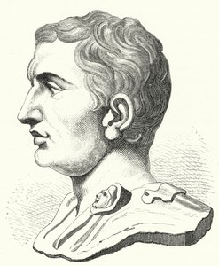 Pompeu o Grande, político e soldado romano (gravura) de German School