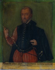 Retrato, de, annas, duque, de, Montemorency, constable, de, frança de German School
