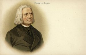 Retrato de Franz Liszt de German School
