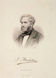 Retrato de Ignaz Moscheles (1794-1870) de German School