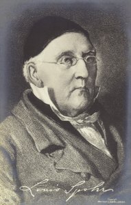 Retrato de Louis Spohr de German School