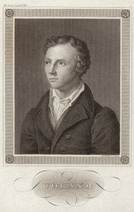 Retrato, de, ludwig, Uhland de German School