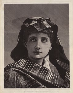 Retrato de uma mulher, talha premiada da Exposição de Artes e Ofícios, Leipzig, Alemanha de German School