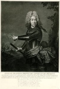 Príncipe Eugene de Savoy-Carignan de German School
