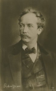 Richard Strauss, compositor alemão (gravura) de German School