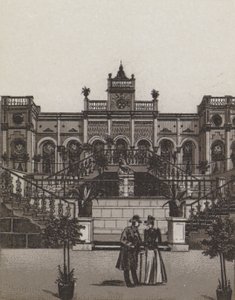 Sans Souci (litho) de German School