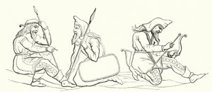Scythians (gravura) de German School