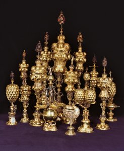 Seleção de copos e tampas (pacote dourado) de German School