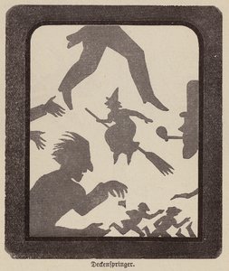 Figuras de sombra (gravura) de German School