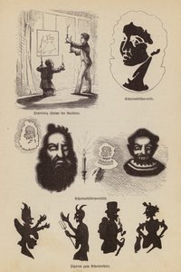 Jogo de sombras (gravura) de German School