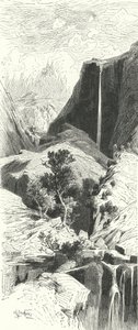 nascente do rio Styx (gravura) de German School