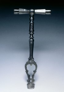 Chave para uma arma de bloqueio de roda, c.1600-25 (aço) de German School